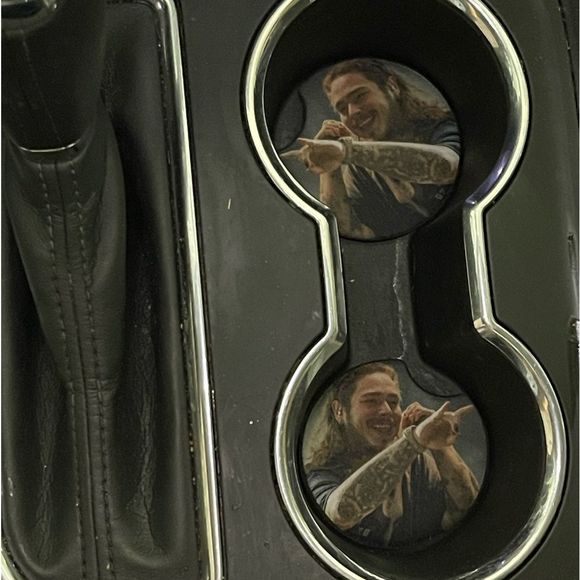 Post Malone Car Coasters | Car Accessories | Car Coaster - Picture 3 of 7